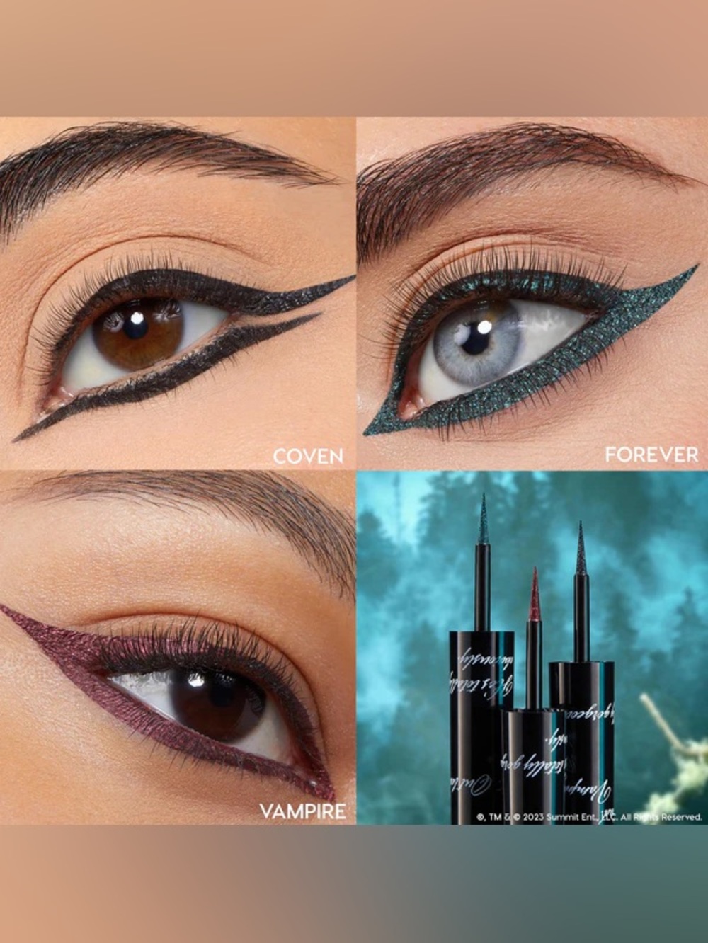 Colourpop Twilight Liquid Eyeliners